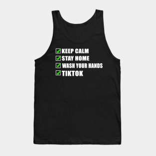 Keep calm in pandemic Tank Top